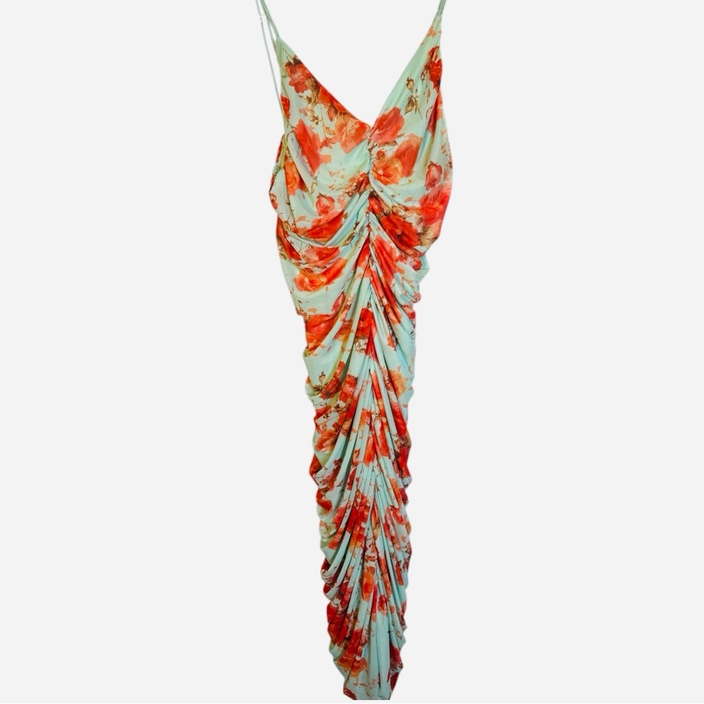 Rosevelvet Vibrant Floral Dress NWOT - Picture 6 of 11